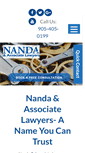 Mobile Screenshot of nanda.ca