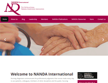 Tablet Screenshot of nanda.org